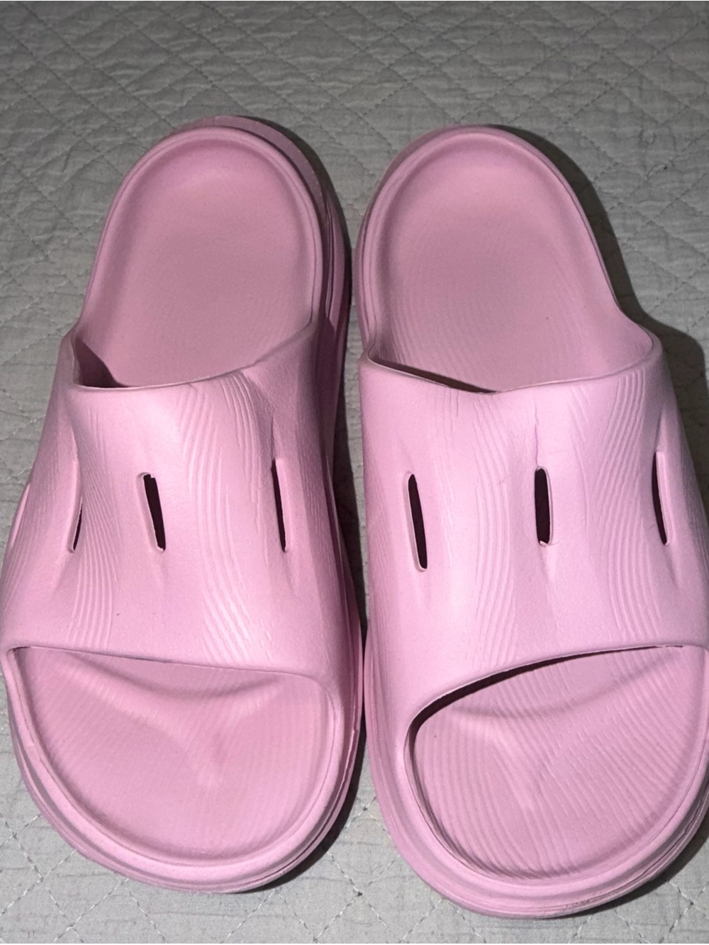 Hoka Women's Pink Slide Sandals